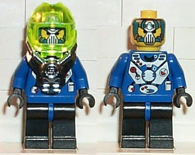 LEGO Minifigure-Hydronaut 3-Aquazone / Hydronauts-AQU011-Creative Brick Builders